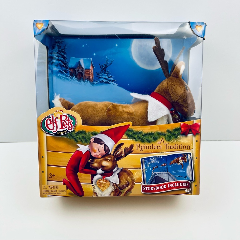 Elf on The Shelf Elf Pets A Reindeer Tradition Pets Plush Reindeer And Storybook
